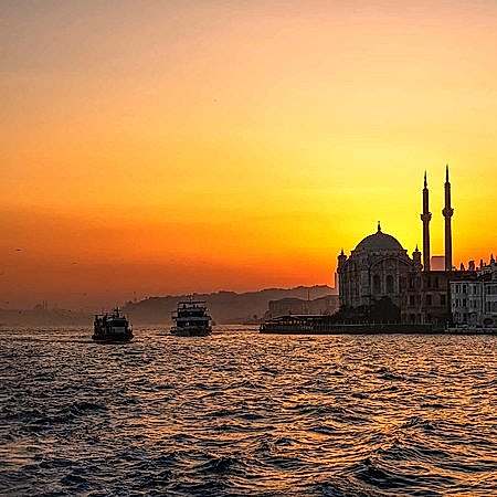 2025 TRENDY SALE : BOSPHORUS SUNSET TOUR IN THE YACHT With Professional Tour Guide ( Self Coming Meeting Point)