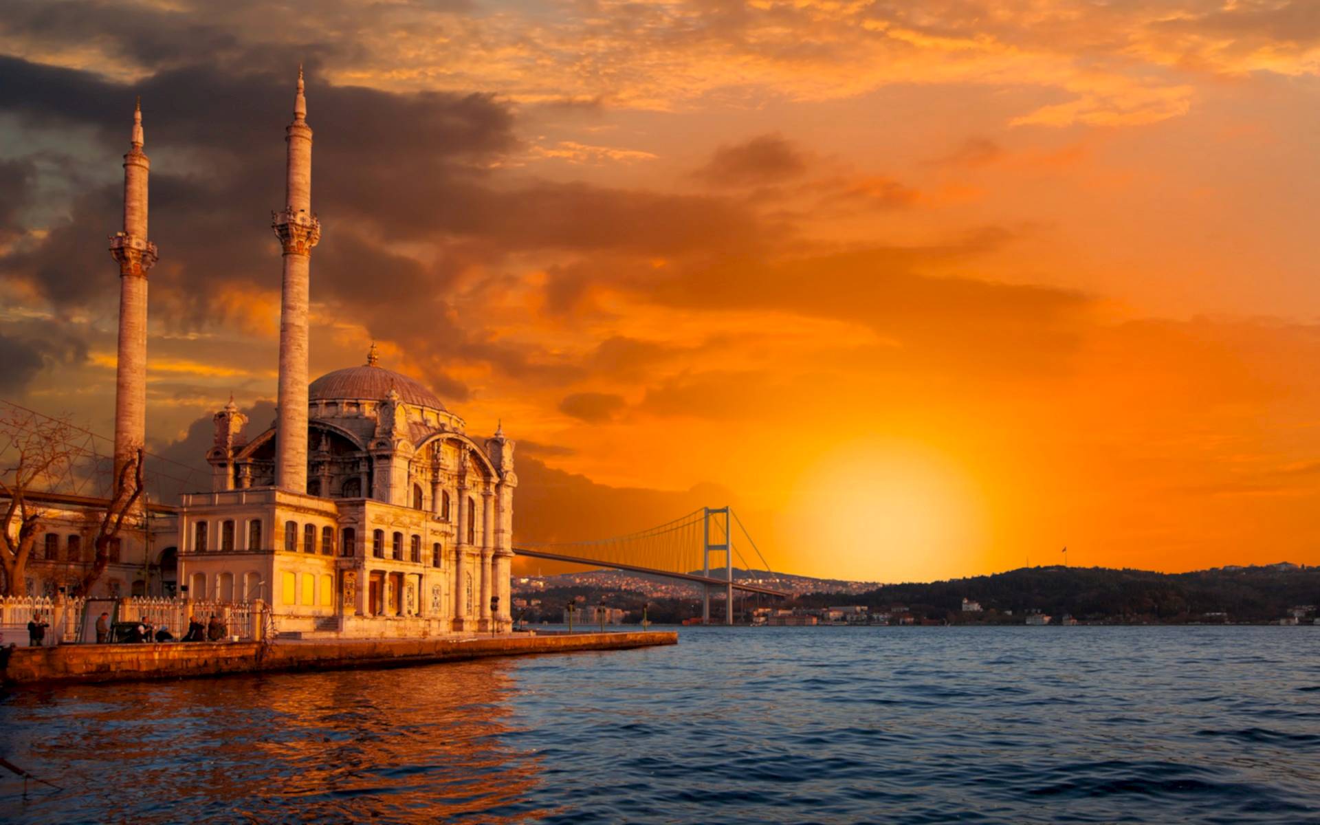 Sunset Cruise along the Bosphorus with Professional Tour Guide and Hotel Pick Up & Drop Off)